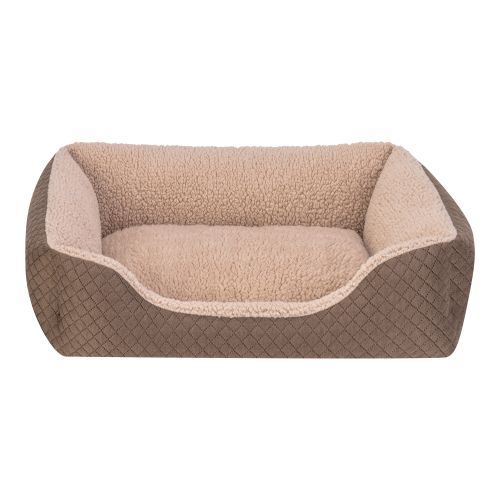 Pet Comfort Bravo Duo Kedi ve Köpek Yatağı Kahverengi/Bej S 55x45cm