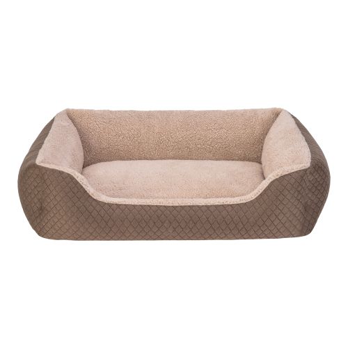 Pet Comfort Bravo Duo Köpek Yatağı Kahverengi/Bej M 75x60cm